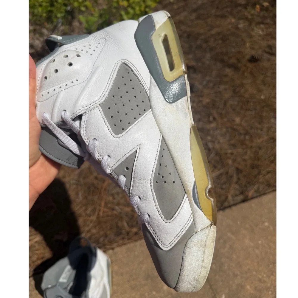 Jordan 6 Retro Cool Grey White Grey CT8529-100 Mens Basketball Shoes
